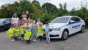 Z wizytą w Komendzie Miejskiej Policji w Orłowej🏢🚔🚓