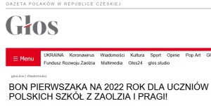 Dobra wiadoność dla naszych pierwszoklasistów