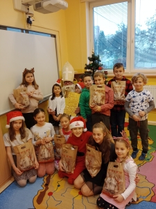 Spotkanie z Mikołajem w szkole
