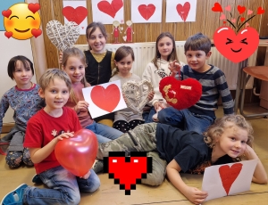 ❤️❤️❤️Walentynki 2024 w świetlicy szkolnej ❤️❤️❤️