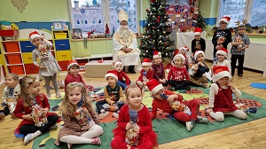 🎅Święty Mikołaj odwiedził nasze przedszkole!