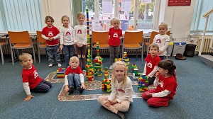 Warsztaty „Malý stavitel města” w Bibliotece w Ostrawie