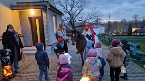 Święty Marcin z wizytą w przedszkolu