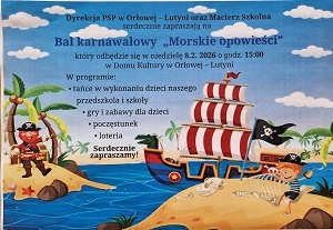 Zapraszamy na bal karnawałowy