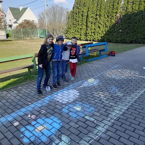 Wiosenne zajęcia plastyczne